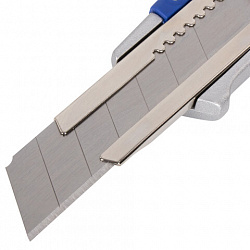 Нож универсальный мощный 25 мм BRAUBERG "Professional", металлический корпус, 237448