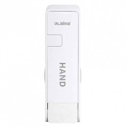 Дозатор для жидкого мыла LAIMA ULTRA, НАЛИВНОЙ, 0,38 л, белый, ABS-пластик, 609106, MD-9029W