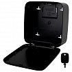 Диспенсер для полотенец LAIMA PROFESSIONAL PREMIUM BLACK (Система H3), V-сложения, черный, ABS-пластик, 609523