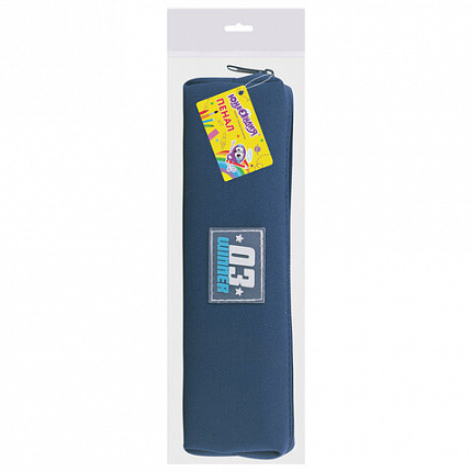 Пенал ЮНЛАНДИЯ ЮНИОР, 1 отделение, полиэстер, аппликация, "Winner", 20х6х4 см, 273800