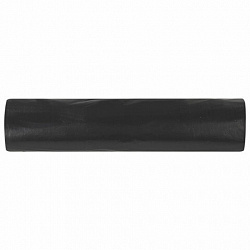 Мешки для мусора 240 л, черные, в рулоне 5 шт., ПВД 30 мкм, 90х130 см, ЛЮБАША эконом, 605338