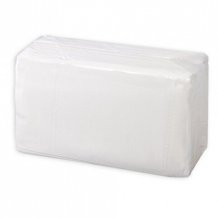 Салфетки бумажные для диспенсера, LAIMA (Система N4) PREMIUM, 2-слойные, КОМПЛЕКТ 5 пачек по 200 шт., 19,5х16,5 см, белые, 112510