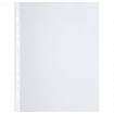 Папки-файлы перфорированные А4 BRAUBERG "STANDARD", КОМПЛЕКТ 100 шт., гладкие, 40 мкм, 229661