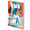 Бумага цветная МАЛОГО ФОРМАТА 10 цветов, BRAUBERG MULTICOLOR А5, 80 г/м2, 100 л., (10 цветов x 10 листов), 116406