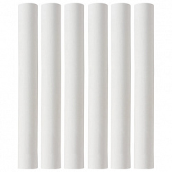 Мел белый круглый мягкий 400 штук, BRAUBERG, картонная упаковка, 227441