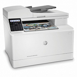 МФУ лазерное ЦВЕТНОЕ HP Color LaserJet M183fw "4 в 1", А4, 16 стр./мин, 30000 стр./месяц, АПД, Wi-Fi, сетевая карта, 7KW56A