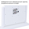 Зеркало для макияжа гримерное, 6 LED-ламп, 3 режима свечения, размер 21х29 см, работа от USB или 4хAA, цвет белый, WBZ (ВБЗ), 609334