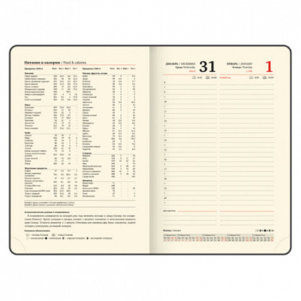 Ежедневник датированный 2026, А5, 145х213 мм, BRAUBERG "Jacket", под кожу, клапан, держатель, зеленый, 117402