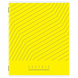 Тетрадь А5 48 л. STAFF "College", скоба, линия, офсет №2 ЭКОНОМ, обложка картон, "ЯРКАЯ", 405628
