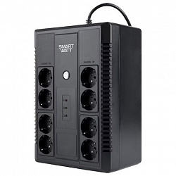 Источник бесперебойного питания SMARTWATT UPS SAFE PRO 650, 650 ВА (390 Вт), 8 розеток, 3703020270004