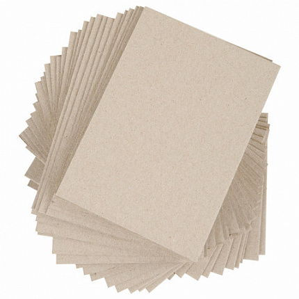 Картон переплетный, толщина 1,5 мм, А6 (105х148 мм), КОМПЛЕКТ 40 шт., BRAUBERG ART, 665562