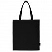 Сумка шоппер BRAUBERG, канвас, 40х35 см, черный, 271896