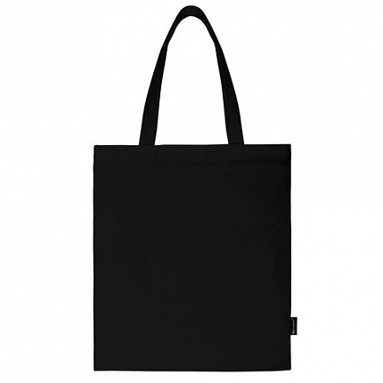 Сумка шоппер BRAUBERG, канвас, 40х35 см, черный, 271896