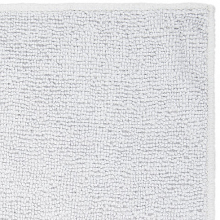 Салфетка из МИКРОФИБРЫ 50х100 см, WHITE ULTRA DENSE OVERLOCK, белая, 280 г/м2, LAIMA HOME, 608226