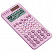 Калькулятор инженерный BRAUBERG SC-991ES-PLUS-PK (164х80 мм), 552 функции, 10+2 разряда, РОЗОВЫЙ, 272654