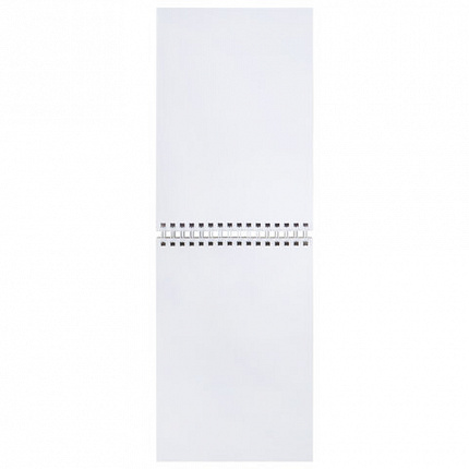 Скетчбук, белая бумага 100 г/м2, 140х201 мм, 60 л., гребень, подложка, BRAUBERG ART, "Порисуем", 115063