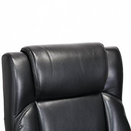 Кресло BRABIX PREMIUM "Oslo EX-549", рециклированная кожа, разборное пятилучие, черное, 532978