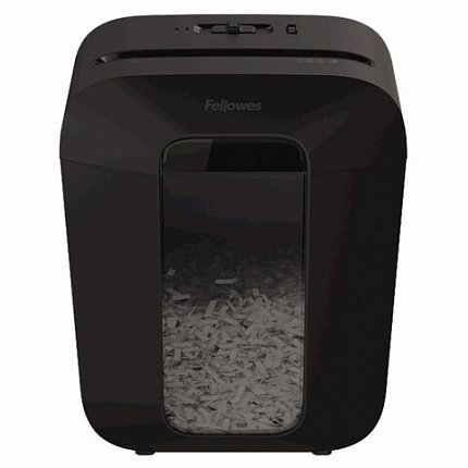 Уничтожитель (шредер) FELLOWES POWERSHRED LX50, 4 уровень секретности, фрагменты 4х37 мм, 9 л., 17 л, FS-44060