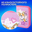 Пенал ПИФАГОР, 1 отделение, полиэстер, 19х13 см, "Пушистик", 272284