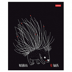 Тетрадь А5 48 л., HATBER скоба, клетка, обложка картон, "Нескучные герои" (микс в спайке), 088361, 48Т5В1