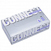 Перчатки медицинские смотровые нитриловые 50 пар (100 штук), CONNECT, голубые, размер 6-7, S (малый)