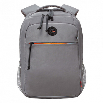 Рюкзак GRIZZLY школьный, анатомическая спинка, 2 отделения, для мальчиков, "MINIMAL GREY", 39х26х19 см, RB-356-5/3