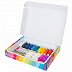 ЭБРУ набор для рисования на воде 12 цветов по 20 мл (120 картин), лоток А4, BRAUBERG HOBBY, 665356