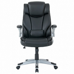 Кресло BRABIX PREMIUM "Phantom EX-553", рециклированная кожа, регулируемый подголовник, черное, 532940