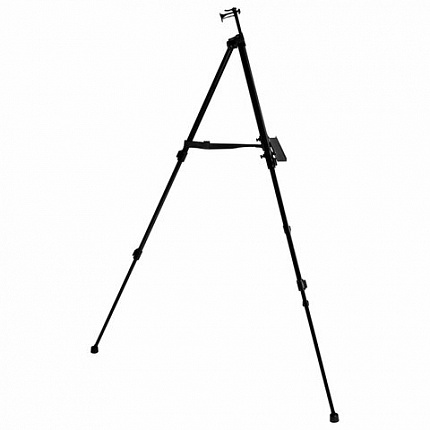 Мольберт-тренога металл переносной телескопический 110х164х91 см, чехол, BRAUBERG ART BASIC, 192576