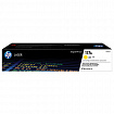 Картридж лазерный HP (W2072A) для HP Color Laser 150a/nw/178nw/fnw, №117A, желтый, оригинальный, ресурс 700 страниц