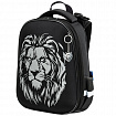 Ранец BRAUBERG SHINY, 2 отделения, с брелком, "Savage lion", светящийся рисунок, 38х28х14 см, 272039