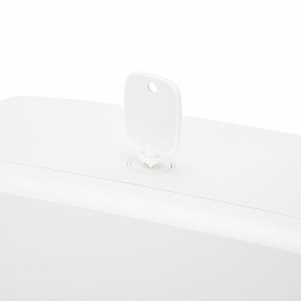 Диспенсер для полотенец на 2 пачки LAIMA PROFESSIONAL PREMIUM (Система H2), Z-сложения, белый, ABS-пластик, 609516