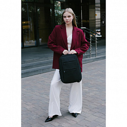 Рюкзак HEIKKI ACCORDANCE (ХЕЙКИ) универсальный, отделение для ноутбука, черный, 41х30x12 см, 273901