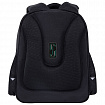 Ранец BRAUBERG STABLE, 2 отделения, с брелоком, "Жги резину!", ЛАМПОЧКИ, 36х28х16 см, 274389