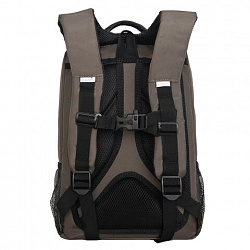 Рюкзак GRIZZLY школьный, анатомическая спинка, 2 отделения, для мальчиков, "NEW ERA", 39х26х19 см, RB-456-2/3