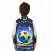 Рюкзак ПИФАГОР SCHOOL, 1 отделение, 3 кармана, "Футбольный матч", 38x28х14 см, 273171