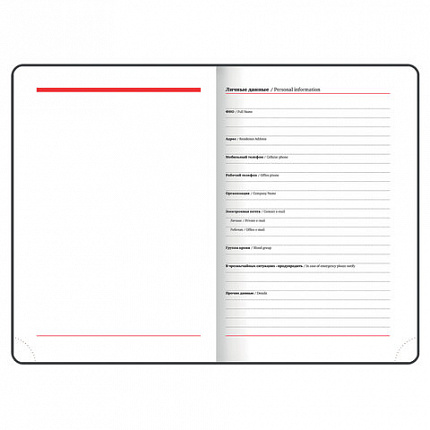 Ежедневник недатированный А5 138х213 мм BRAUBERG "Metallic", под кожу, 136 л., гибкий, серебряный, 113377