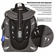 Ранец BRAUBERG PREMIUM, 2 отделения, с брелоком, UFO, 38х29х16 см, 227815