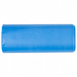 Мешки для мусора LAIMA "ULTRA" 120 л синие, рулон 10 шт. особо прочные, ПНД 23 мкм, 70х110 см, 607695