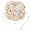 Шпагат хлопковый для прошивки документов, вязания, макраме, длина 100 м, диаметр 1,5 мм, BRAUBERG, 700361