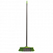 Щетка для уборки КОМПЛЕКТ черенок 110 см + щетка, ширина 31 см, щетина 7 см, еврорезьба, YORK "Frontiera", 51020