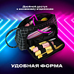 Пенал-косметичка BRAUBERG с ручкой, 1 откидная планка, полиэстер, 22x10х8 см, "Клетка", 271559