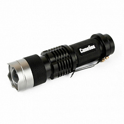 Фонарь CAMELION XP-E, ЯРКИЙ, ZOOM, 3 режима, питание 1хAA, LED5135