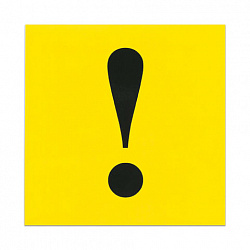 Знак автомобильный "Начинающий водитель", 150х150 мм, пленка самоклеящаяся, европодвес, ННВ