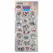 Наклейки зефирные "Котики", 18х9,5 см, ассорти 6 видов, FUNSTER (ФАНСТЕР), 666092