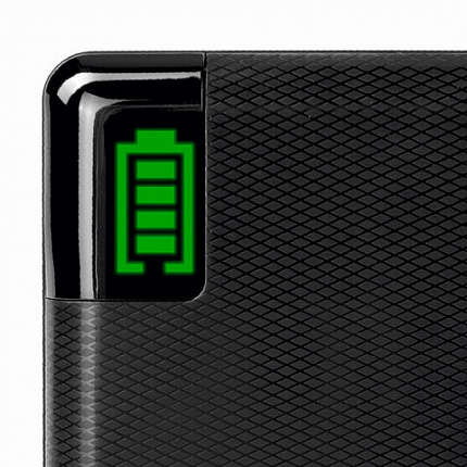 Аккумулятор внешний 20000 mAh SONNEN POWERBANK Q60P БЫСТРАЯ ЗАРЯДКА, 2 USB, литий-полимерный, 263033