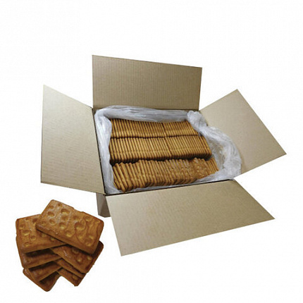 Печенье РОК ФОР сахарное, со вкусом сливочного сыра, 4,5 кг, картонная коробка, ЯП102