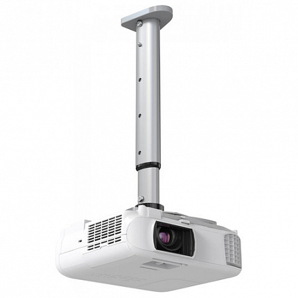 Кронштейн для проекторов настенно-потолочный CACTUS CS-VM-PR05L-AL, высота 47-71 см, 22 кг