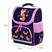 Ранец ПИФАГОР BASIC, 1 отделение, 3 кармана, эргономичная спинка, "Playing foxes", 35х28х18 см, 273136