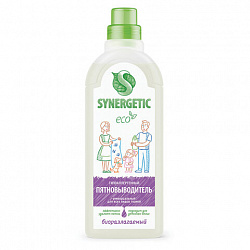 Средство для удаления пятен 1 л SYNERGETIC, универсальное, гипоаллергенное, ЭКО, 121100